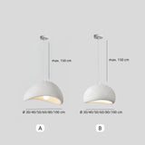 Wabi Sabi Pendelleuchte für Esszimmer