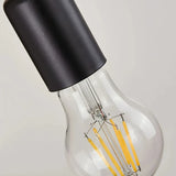 Wandlampe im Industrial-Stil aus Holz für Schlafzimmer