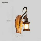 Maße der Wandleuchte: 36 cm hoch und ca. 15 cm breit