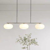 Esszimmer Hängelampe LED Glas weiß modern - Lampe Markt