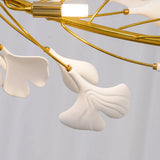 Deckenlampe Kronleuchter mit leichtem Blütenblattdesign - Lampe Markt
