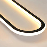 Deckenleuchte LED Farbwechsel modern ovales Design - Lampe Markt