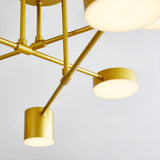 Deckenleuchte Schwarz 6 flammig modern und einfach - Lampe Markt