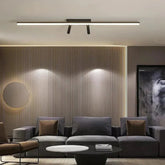 Deckenstrahler für Wohnzimmer in modernem langen Design - Lampe Markt