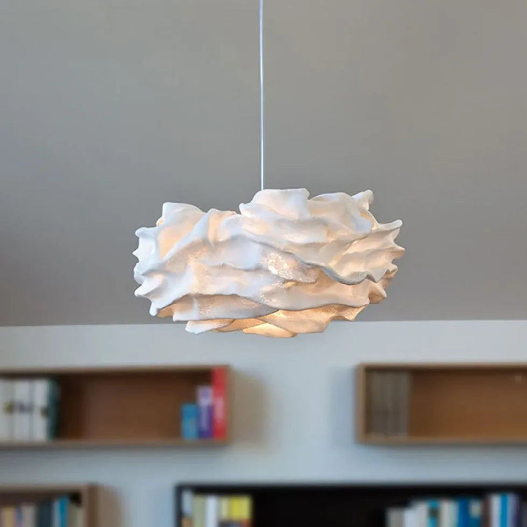 Moderne Pendelleuchte aus Edelstahl für Esszimmer