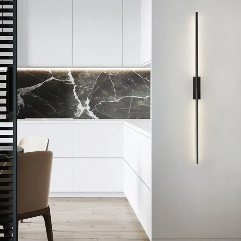 Wandleuchte schwarz up down für modernes Wohndesign - Lampe Markt