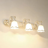 wandleuchte badezimmer vintage romantische retro blumenoptik - Lampe Markt