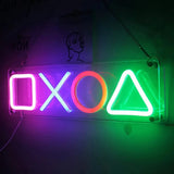 LED Neon-Wandleuchte für Gamerzimmer, USB-Aufladung
