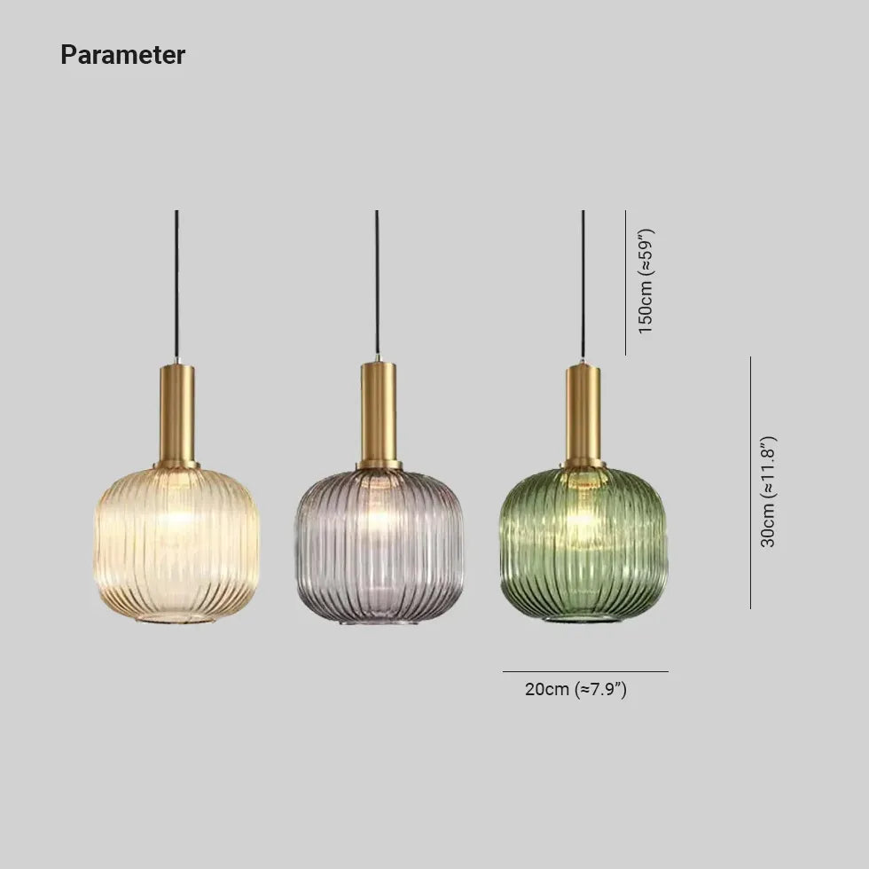 Glas Pendelleuchte grün modern minimalistisch Design - Lampe Markt