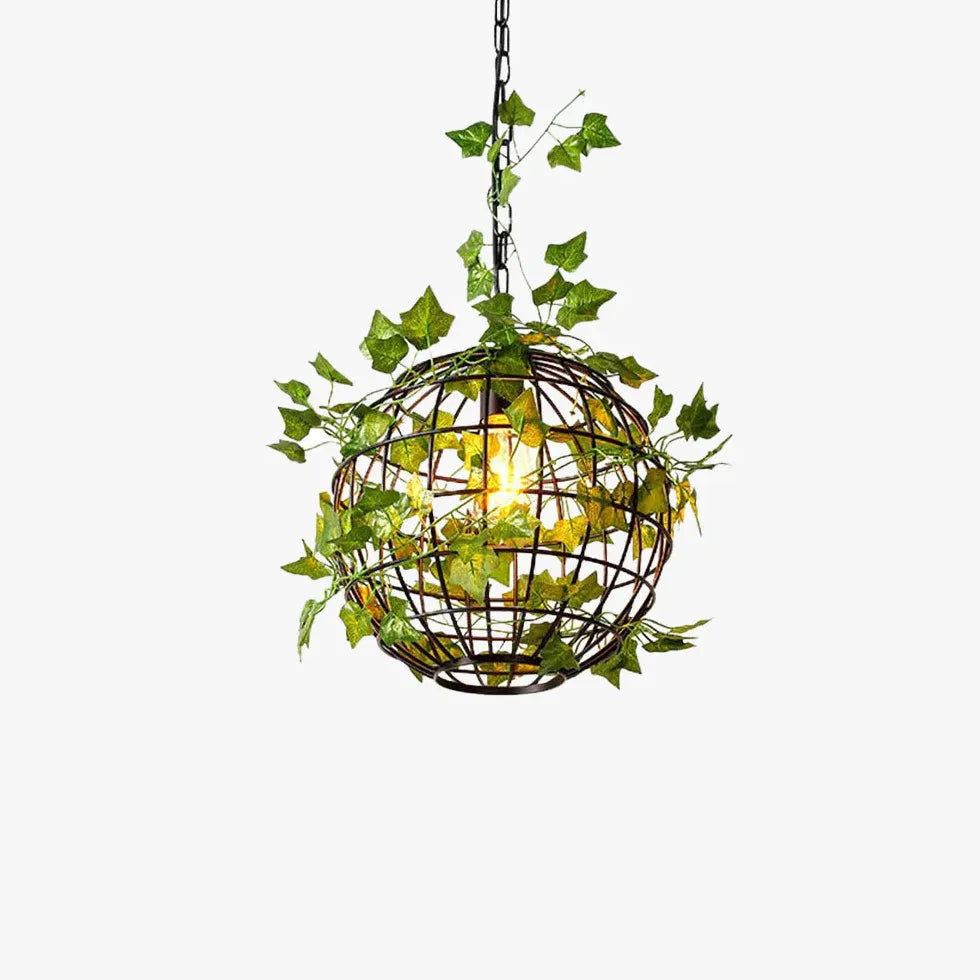 Hängelampe Esstisch Landhausstil mit Eisenkunst und Blumendekor - Lampe Markt