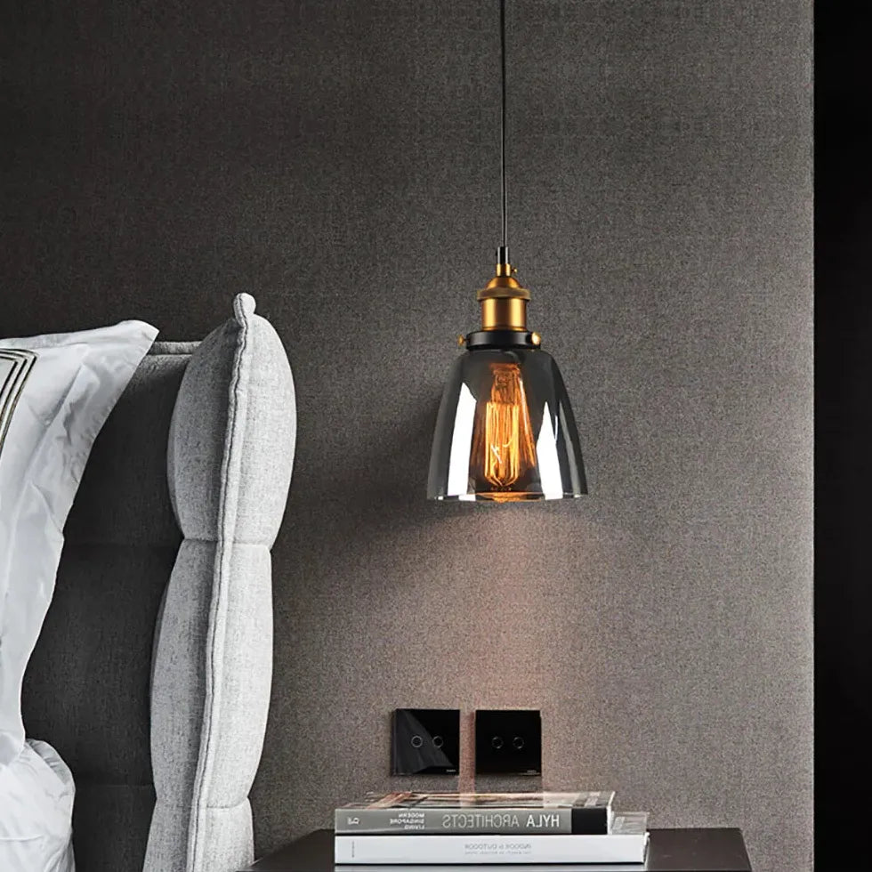 Hängelampe LED Esstisch schlicht modern Design Glas - Lampe Markt