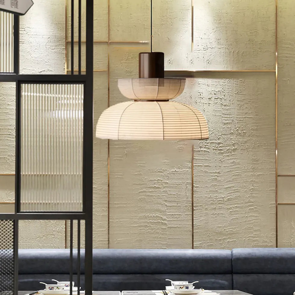 Hängeleuchten Rattan im japanischen kreativen Teeraum - Lampe Markt