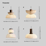 Hängeleuchten Rattan im japanischen kreativen Teeraum - Lampe Markt