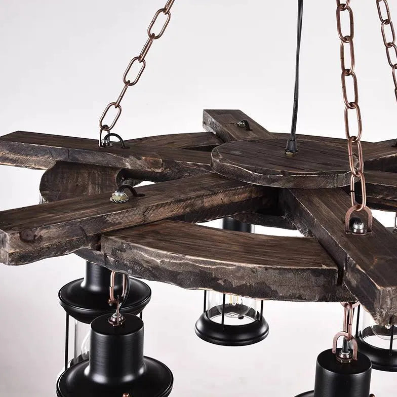 Industrielampe alt im amerikanischen Vintage Stil - Lampe Markt