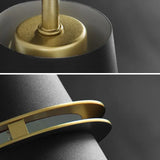 Wandleuchte schwarzer Schirm modernes Design elegante Akzente - Lampe Markt