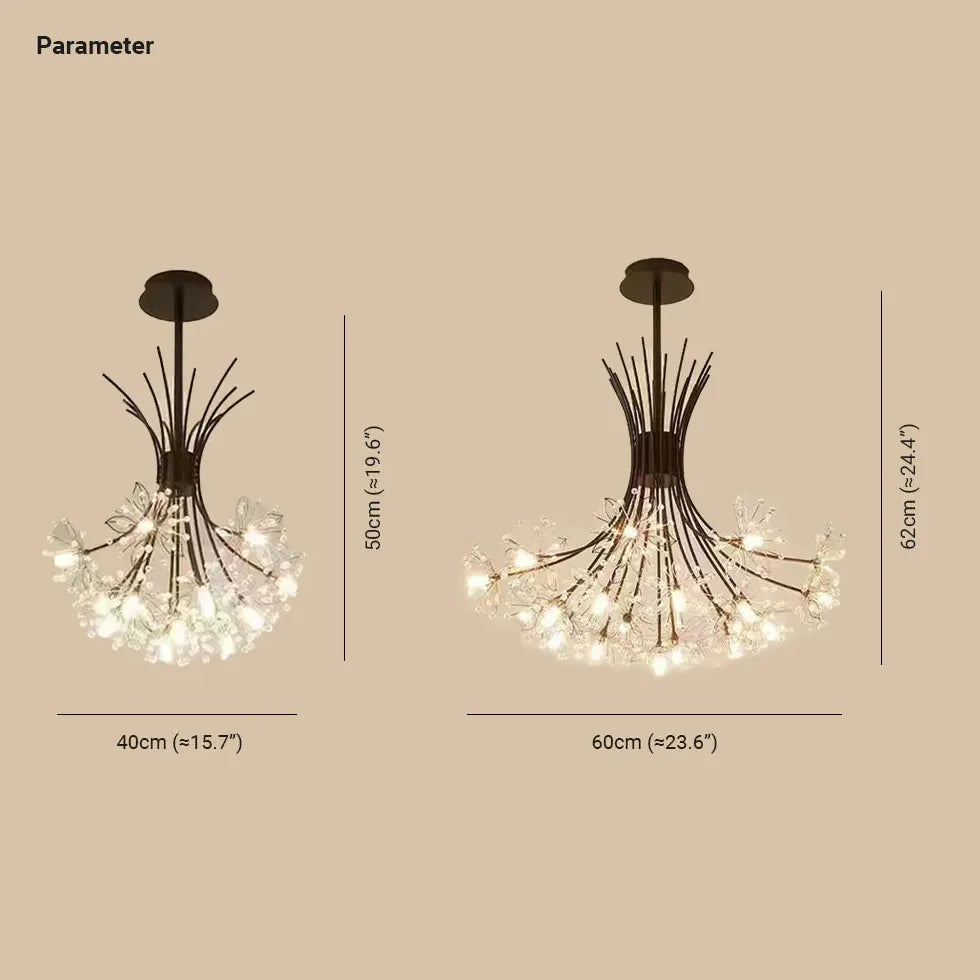 Jugendstil Kronleuchter Nordisch Minimalistisch Blumenform - Lampe Markt