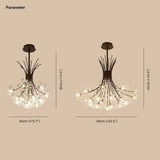Jugendstil Kronleuchter Nordisch Minimalistisch Blumenform - Lampe Markt