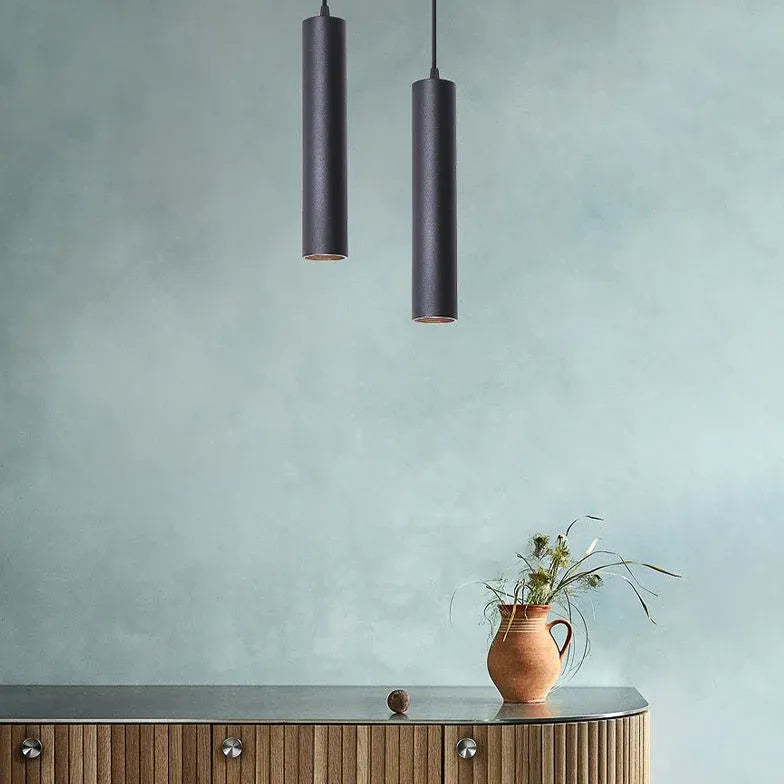 Küchen Pendelleuchten höhenverstellbar in schlichtem Schwarz - Lampe Markt