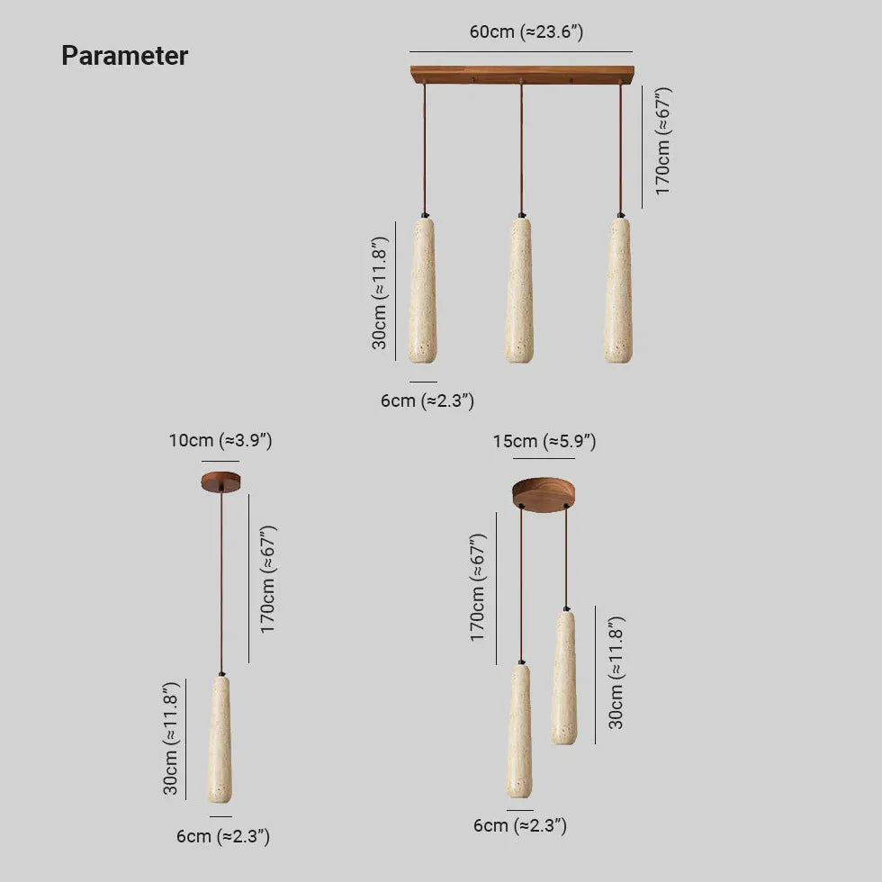 Küchenlampe Pendelleuchte Nordisch Einfach Holzstab Design - Lampe Markt