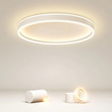 LED Deckenleuchte dimmbar schlafzimmer nordisch modern rund - Lampe Markt