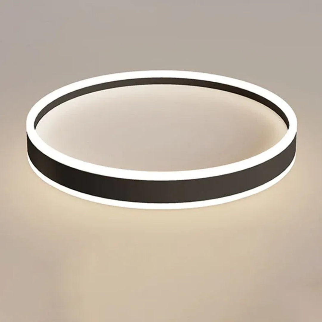 LED Deckenleuchte dimmbar schlafzimmer nordisch modern rund - Lampe Markt