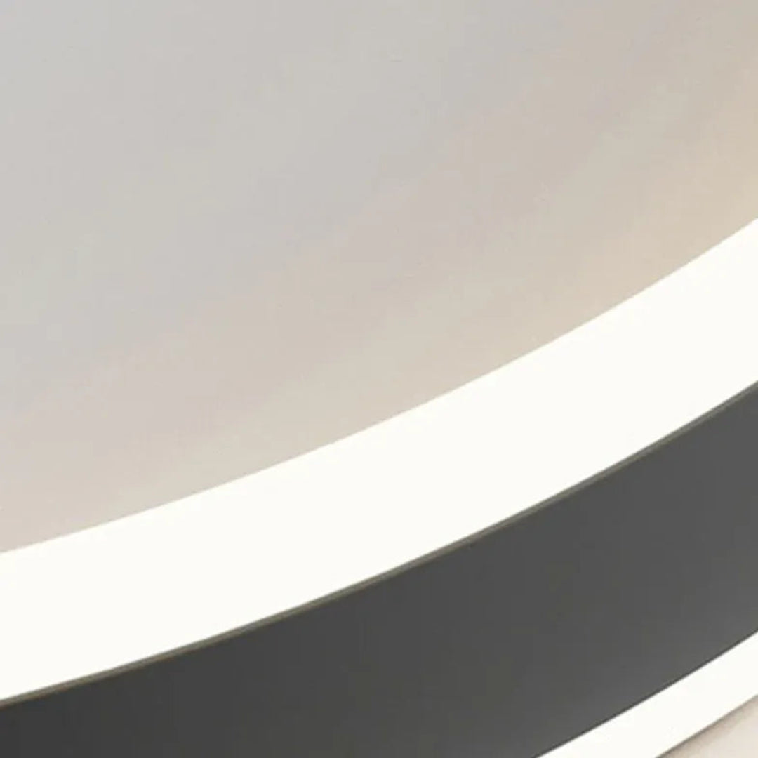 LED Deckenleuchte dimmbar schlafzimmer nordisch modern rund - Lampe Markt