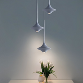 Minimalistische Pendelleuchte im skandinavischen Design fürs Schlafzimmer