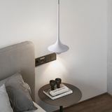 Minimalistische Pendelleuchte im skandinavischen Design fürs Schlafzimmer