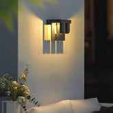 Design Wandleuchten aussen modernes und elegantes Licht - Lampe Markt
