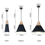 Pendelleuchte einzeln höhenverstellbar nordisch modern Holz - Lampe Markt