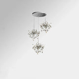 moderner kronleuchter silber für elegantes nordisches Design - Lampe Markt