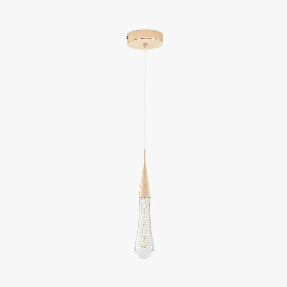 Pendelleuchte Glas Tropfen modern minimalistisch Design - Lampe Markt