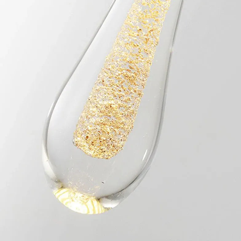 Pendelleuchte Glas Tropfen modern minimalistisch Design - Lampe Markt