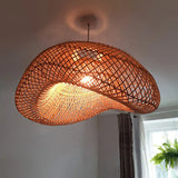 Pendelleuchte Rattan Bambus Retro Vintage Japan Style - Lampe Markt
