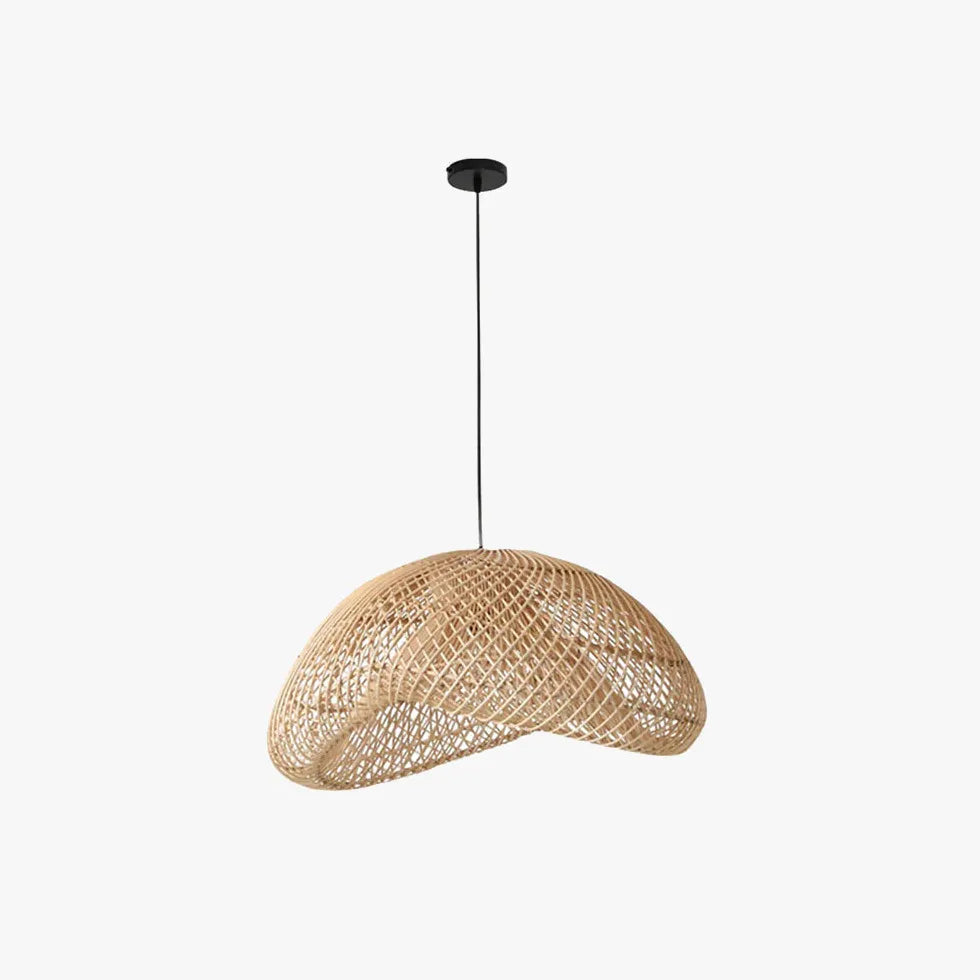 Pendelleuchte Rattan Bambus Retro Vintage Japan Style - Lampe Markt
