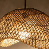 Pendelleuchte Rattan Bambus Retro Vintage Japan Style - Lampe Markt