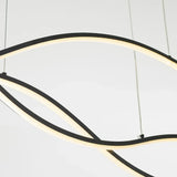 Pendelleuchte über Kochinsel mit schwarzem minimalistischen Design - Lampe Markt