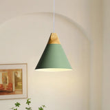 Pendelleuchte einzeln höhenverstellbar nordisch modern Holz - Lampe Markt