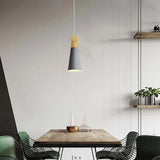 Pendelleuchte einzeln höhenverstellbar nordisch modern Holz - Lampe Markt