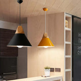 Pendelleuchte einzeln höhenverstellbar nordisch modern Holz - Lampe Markt