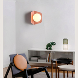Skandinavische Morandi Wandleuchte in Kugelform