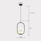 Pendelleuchte Weiß Rund im nordischen modernen Design - Lampe Markt