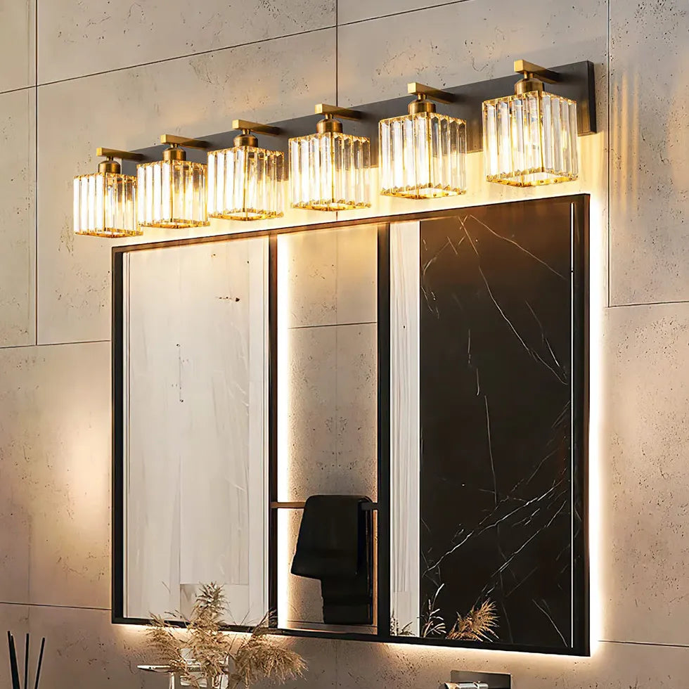 Wandleuchte Bad Gold im modernen Luxusdesign - Lampe Markt