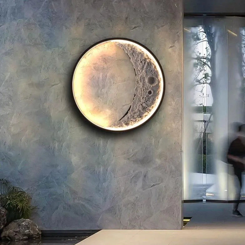 Wandleuchte Design Rund für den Gartenbeleuchtung - Lampe Markt