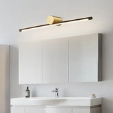 Wandleuchte innen schwarz gold im modernen einfachen Design - Lampe Markt