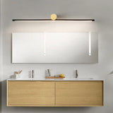 Wandleuchte innen schwarz gold im modernen einfachen Design - Lampe Markt