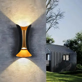 LED Außenwandleuchte Up & Down IP65 aus Metall – Modernes Design