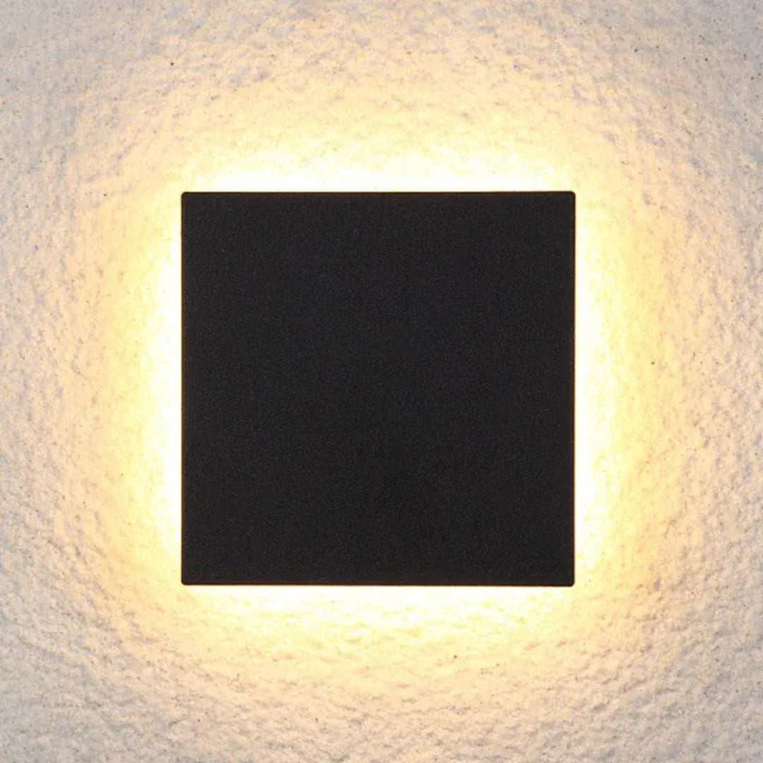 wandleuchte schwarz rund Moderne Eleganz für Außenbereiche - Lampe Markt