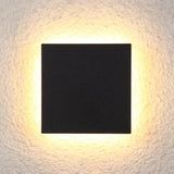 wandleuchte schwarz rund Moderne Eleganz für Außenbereiche - Lampe Markt