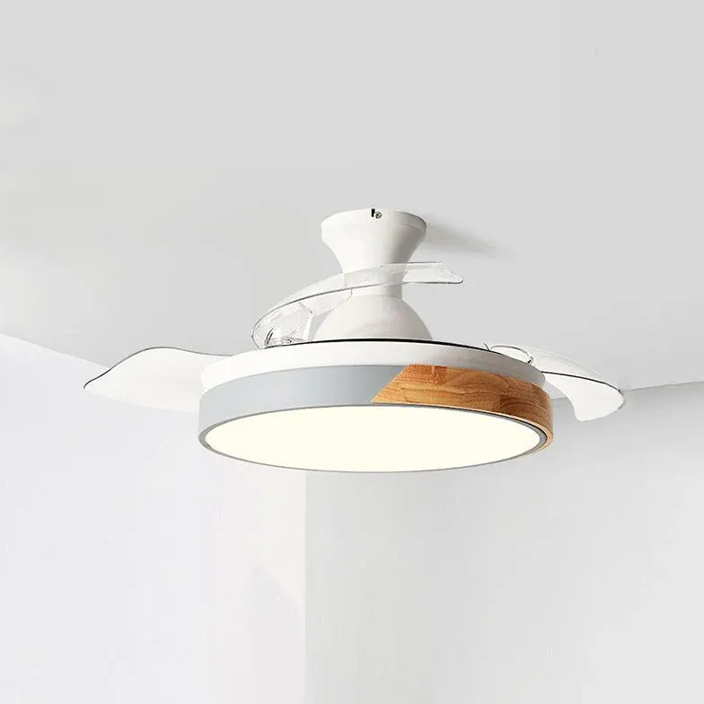 Leiser Deckenventilator mit Licht im modernen Design - Lampe Markt